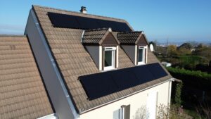 Installation solaire de 3 Kwc faite par InnoGreenTeh à Creuzier le vieux prés de Vichy dans L'allier