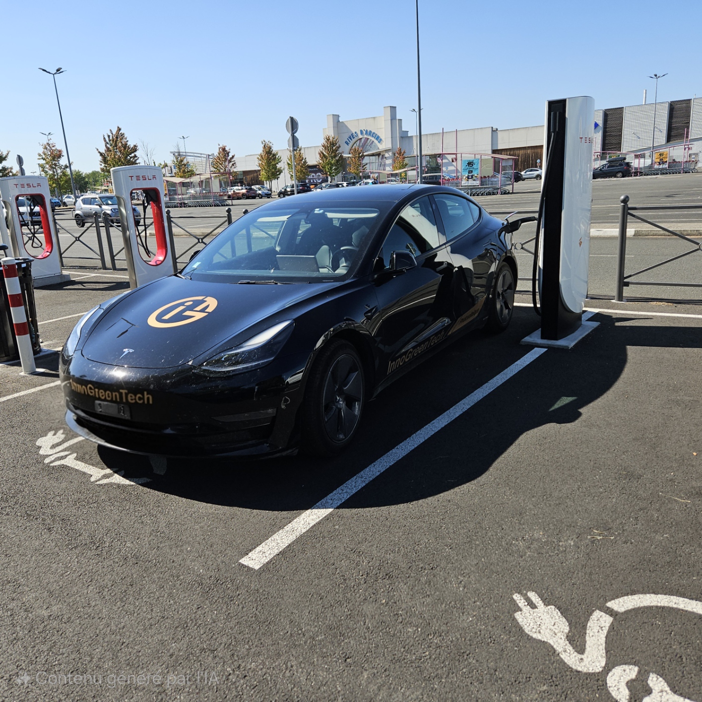 Tesla innogreentech en charge