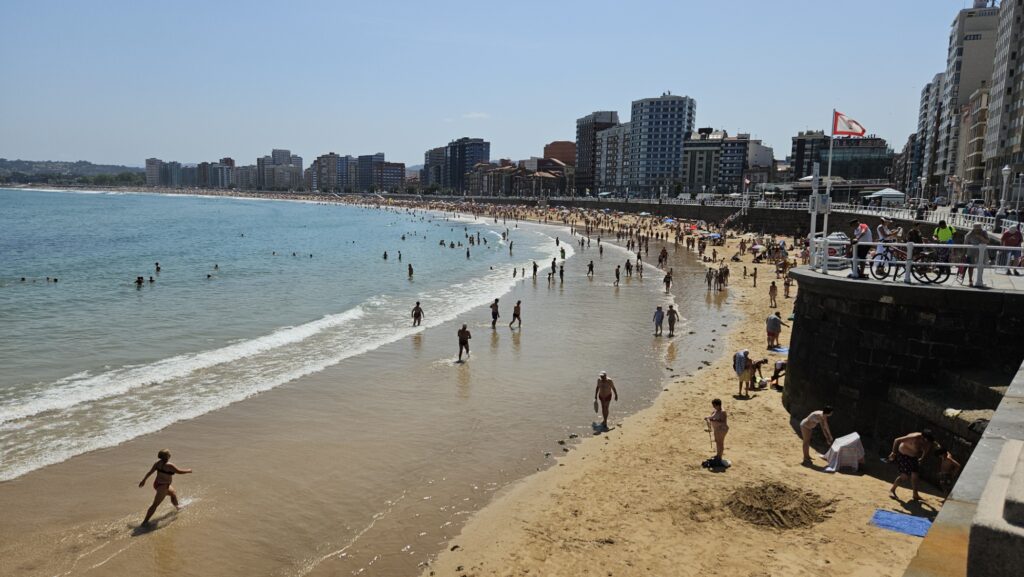 Plage de Gijon